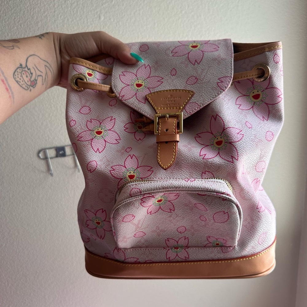 Floral Pink Backpack